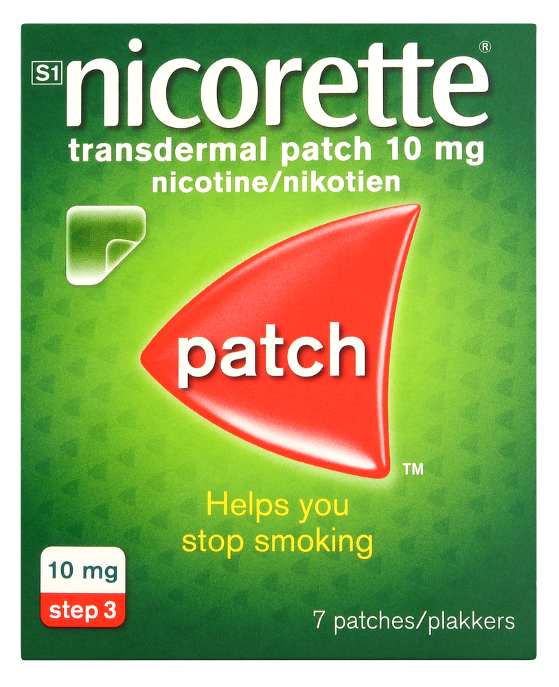 Nicorette 10mg Step 3 Transdermal Patch 7pk