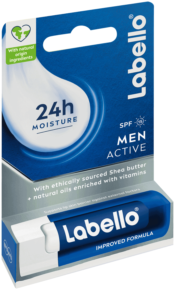 Labello Men Active SPF 15 Lip Balm 4.8g