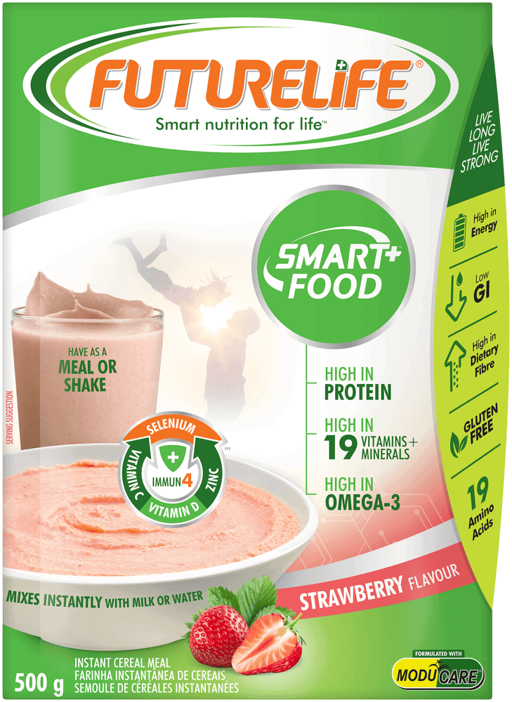 Futurelife Smart Food Strawberry Flavour Instant Cereal Meal 500g