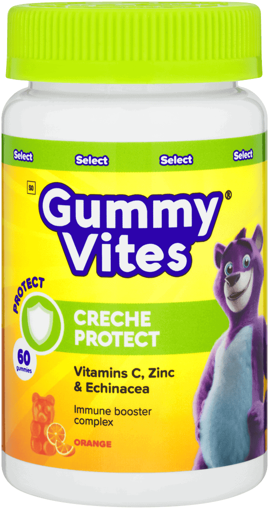 Gummy Vites Orange Flavour Immuno Support Bear Shaped Gummies 60pk