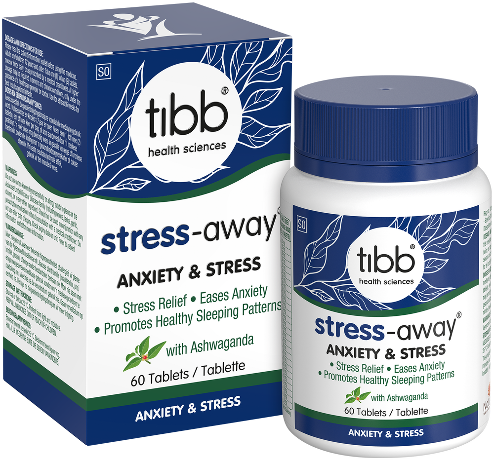 Tibb Stress-Away Anxiety & Stress Tablets 60pk