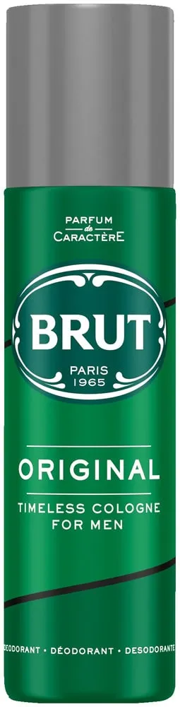 BRUT Original Aerosol Deodorant Body Spray 120ml