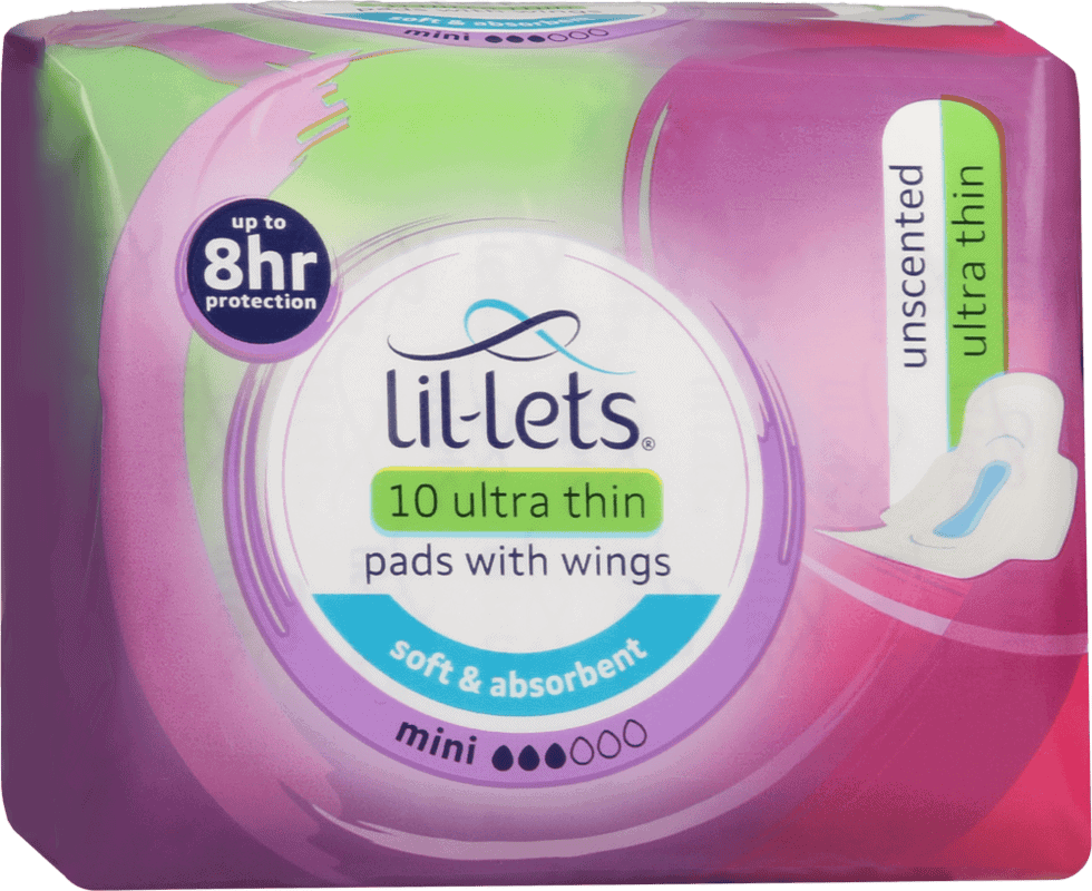 Lil-lets Mini Ultra Thin Pads 10s